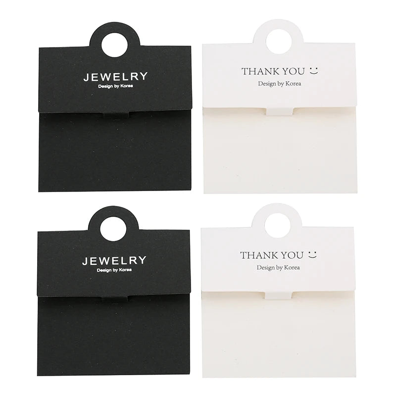 30pcs Finger Ring Holder Display Cards for DIY Jewelry Packaging