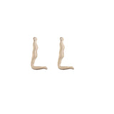 30pcs Yoga Sports Alphabet Shape Floating Locket Charms DIY Jewelry