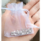 30pcs Organza Drawstring Jewelry Bags 7x9cm for Small Business Supplier
