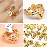 30pcs/lot Forever Love Couples Rings Wedding Jewelry