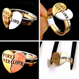 30pcs/lot Forever Love Couples Rings Wedding Jewelry