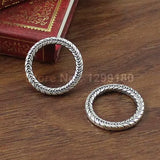 30pcs Tibetan Silver Donut Charm Pendant DIY Jewelry Making