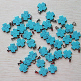 30pcs Cross Shape Pendants 20mm for DIY Jewelry Making