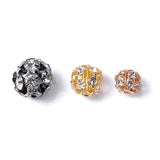 30pcs Rhinestone Ball Spacer Beads for Jewelry Making 6/8/10mm