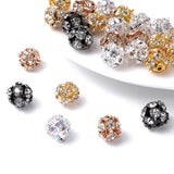 30pcs Rhinestone Ball Spacer Beads for Jewelry Making 6/8/10mm