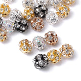 30pcs Rhinestone Ball Spacer Beads for Jewelry Making 6/8/10mm