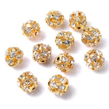 30pcs Rhinestone Ball Spacer Beads for Jewelry Making 6/8/10mm