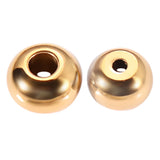 30pcs Silver Tone Spacers Beads Round Charm for Jewelry Making