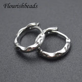 30pcs Unique Nickel Round Earrings Hoops for Jewelry