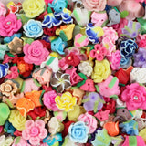 30pcs Polymer Clay Flower Spacer Beads for DIY Jewelry Making
