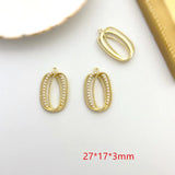 30pcs Alloy Drop Oil Cartoon Girls Charms DIY Jewelry Earring Accessory