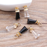 Alloy/Glass Geometric Shape Floating Locket Charms DIY Jewelry Making