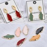 30pcs Alloy Irregular Shape Flatback Charms DIY Jewelry Earrings/Necklace