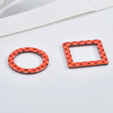 30pcs Speckle Acrylic DIY Earring/Garment Pendants Accessory