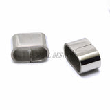 30pcs Stainless Steel Charm Beads 12*6mm DIY Spacer Beads for Jewelry Making