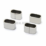30pcs Stainless Steel Charm Beads 12*6mm DIY Spacer Beads for Jewelry Making