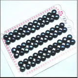 30pcs Freshwater Pearl Cabochons 6.0-6.5mm Earring Beads Many Colors