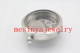 30pcs Large Stainless Steel Plate for 30mm Floating Charm Memory Locket