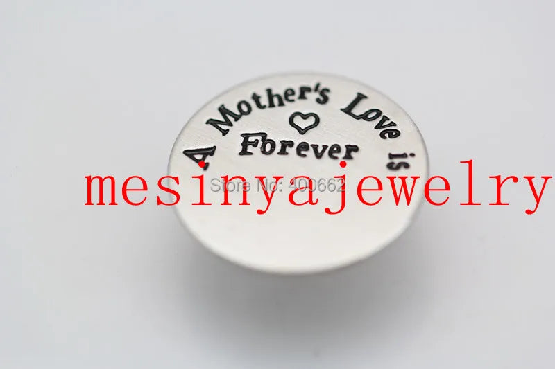 30pcs Large Stainless Steel Plate for 30mm Floating Charm Memory Locket