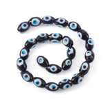 30pcs Evil Eye Lampwork Beads for DIY Jewelry Making