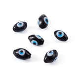 30pcs Evil Eye Lampwork Beads for DIY Jewelry Making