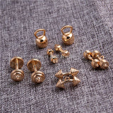 30pcs Weight Charms for Fitness Necklace Making