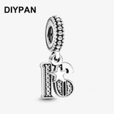 30th 40th 50th 60th 70th Celebration Dangle Charm for Pan Bracelet
