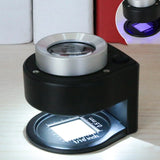 30x Loupe Magnifier with 6 Light Portable for Coins