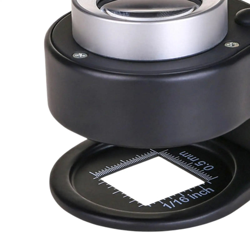 30x Loupe Magnifier Magnifying Glass with 6 Lights for Coins