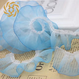 Ruffle Lace Trim Ribbon for DIY Clothes 0.98'' Width