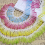 Ruffle Lace Trim Ribbon for DIY Clothes 0.98'' Width