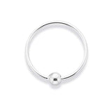 925 Sterling Silver Tiny Hoop Nose Ring