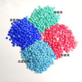 Blue/Green Wax Beads for Jewelry Casting