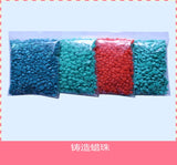 Blue/Green Wax Beads for Jewelry Casting