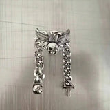 316 Stainless Steel Eagle Biker Skull Bracelet Unisex