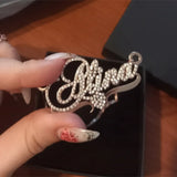 316 SS Necklace with Any Name Personalized Pendants for Women