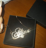 316 SS Necklace with Any Name Personalized Pendants for Women