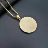 Islamic Star and Moon Flag Pendant