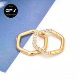 316L Medical Stainless Steel Rectangular Nose Ring Nasal Septum Piercing