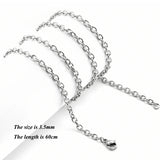 316L Silver Perfume Locket Necklace 30mm Aromatherapy Essential Oil Diffuser