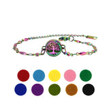 316L Stainless Steel 12mm Colorful Bracelet Diffuser Locket
