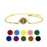 316L Stainless Steel 12mm Colorful Bracelet Diffuser Locket