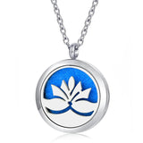 316L Stainless Steel Silver Magnetic Aromatherapy Locket