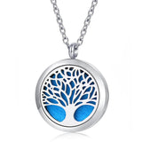 316L Stainless Steel Silver Magnetic Aromatherapy Locket