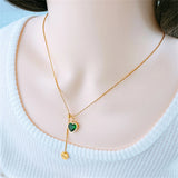 316L Stainless Steel Sea Shell Butterfly Heart Pendant Necklace Jewelry