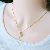 316L Stainless Steel Sea Shell Butterfly Heart Pendant Necklace Jewelry