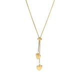316L Stainless Steel Heart Shaped Pendant Necklace for Women
