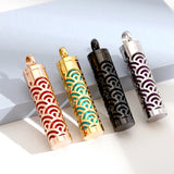 316L Stainless Steel Aromatherapy Locket Chain Necklace Essential Oil Diffuser