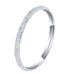 316L Stainless Steel Crystal Bracelet for Women