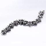 316L Stainless Steel BIKER bracelet punk Bracelet For ROCK Man